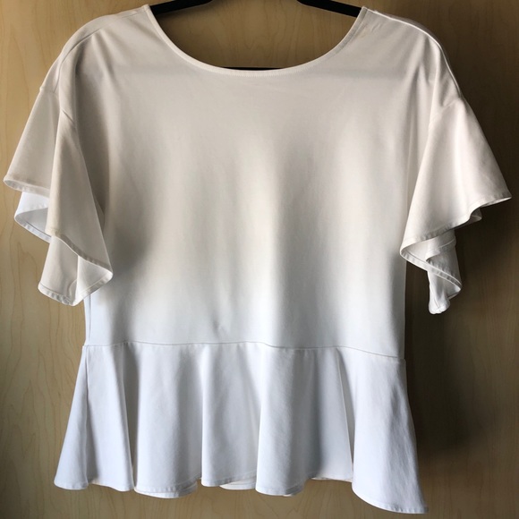 Like New, Adorable Peplum Banana Republic Top - Picture 1 of 4
